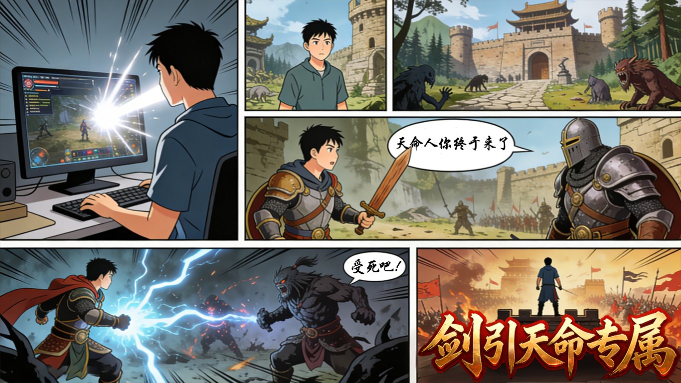剑引天命专属截图4
