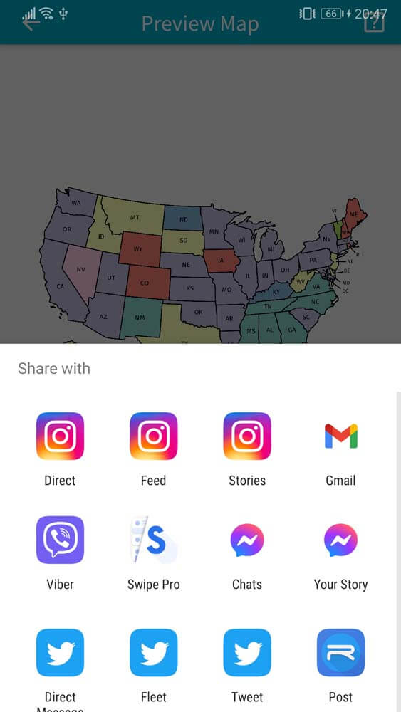 MapChart截图1