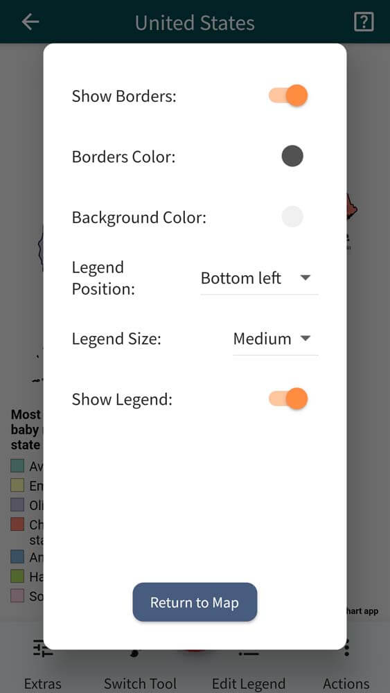 MapChart截图2