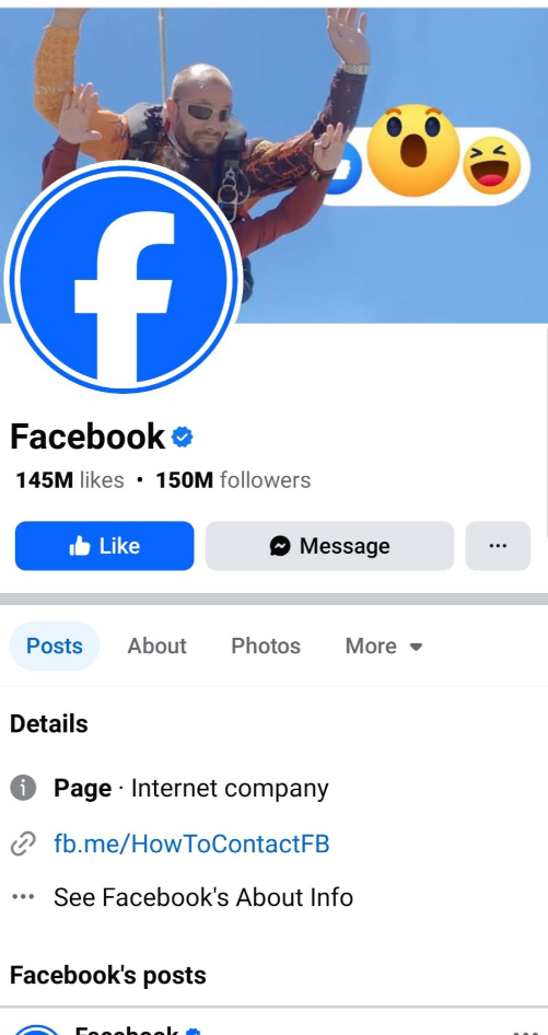 Facebook截图0