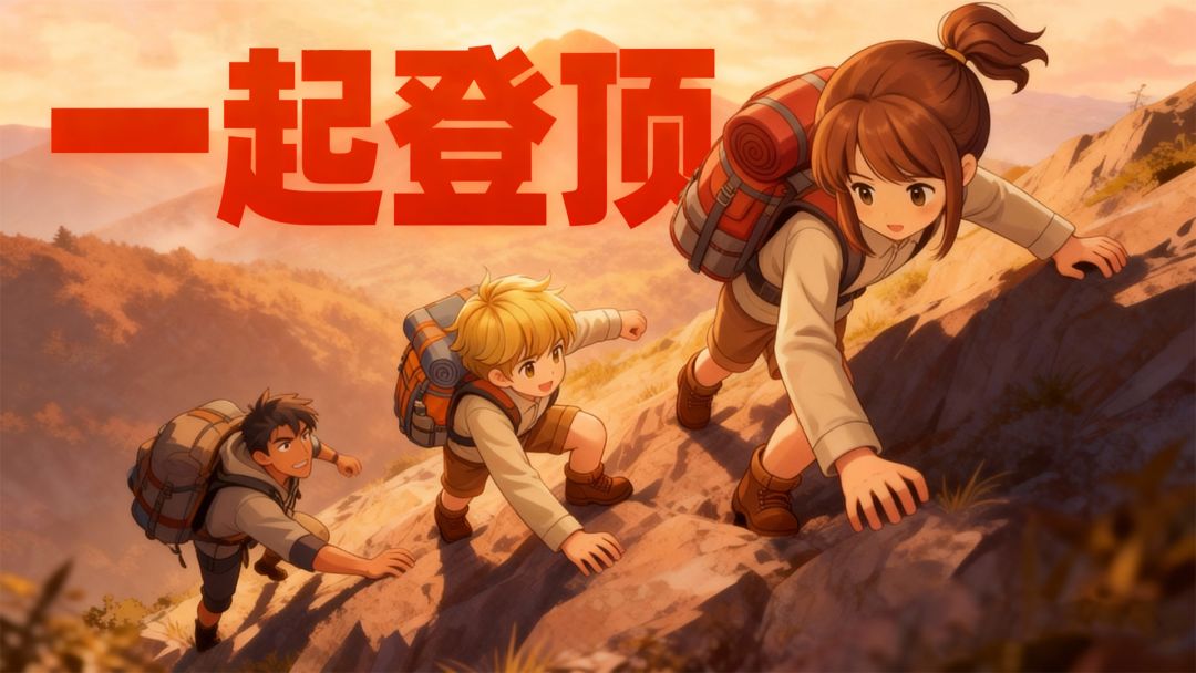 一起登顶
