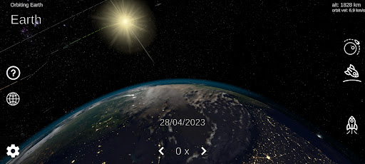 太阳系模拟器截图0