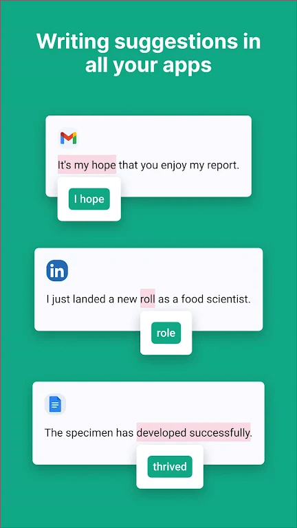 Grammarly截图4