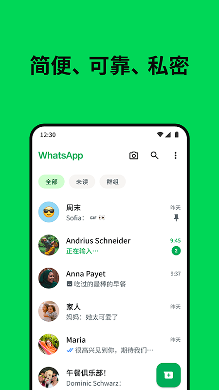 WhatsApp Messenger截图0