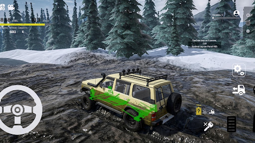 雪地泥泞越野车截图0