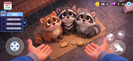 浣熊模拟器我的宠物截图1