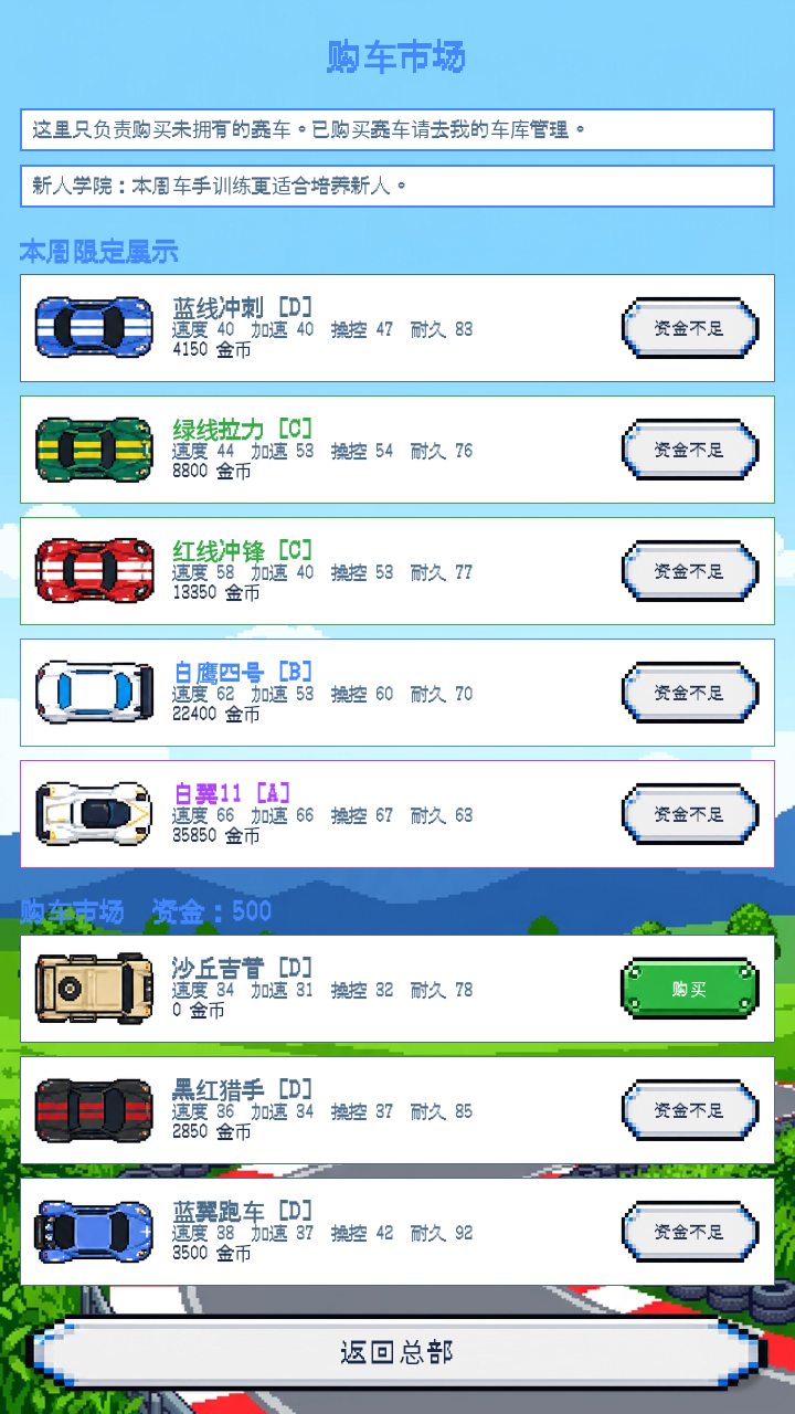像素车队经理