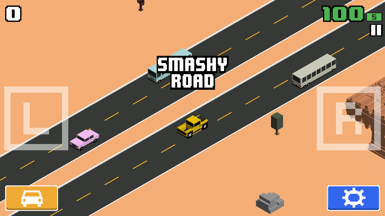像素公路狂飙截图0