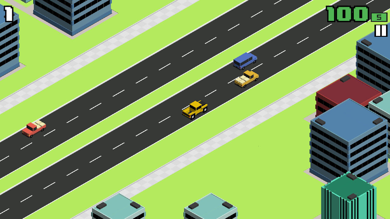 像素公路狂飙截图4