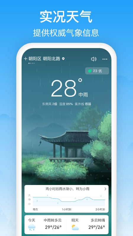 相雨天气截图0