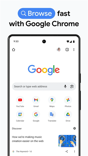Chrome谷歌浏览器截图0