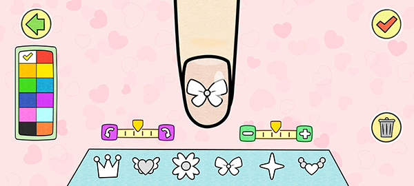 夏莉的美甲装饰