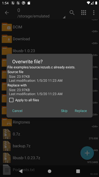 ZArchiverPro老版本截图2