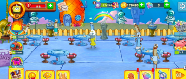 海绵宝宝大闹蟹堡王